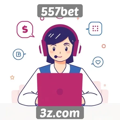 Características de atendimento ao cliente do 557bet